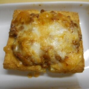 厚揚げと納豆のトースター焼き レシピ 作り方 By 2727椿 楽天レシピ 厚揚げと納豆のトースター焼き レシピ 作り方 By 2727椿 楽天レシピ